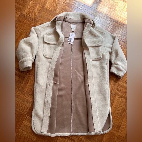 H&M shearling shacket - Picture 2 of 3